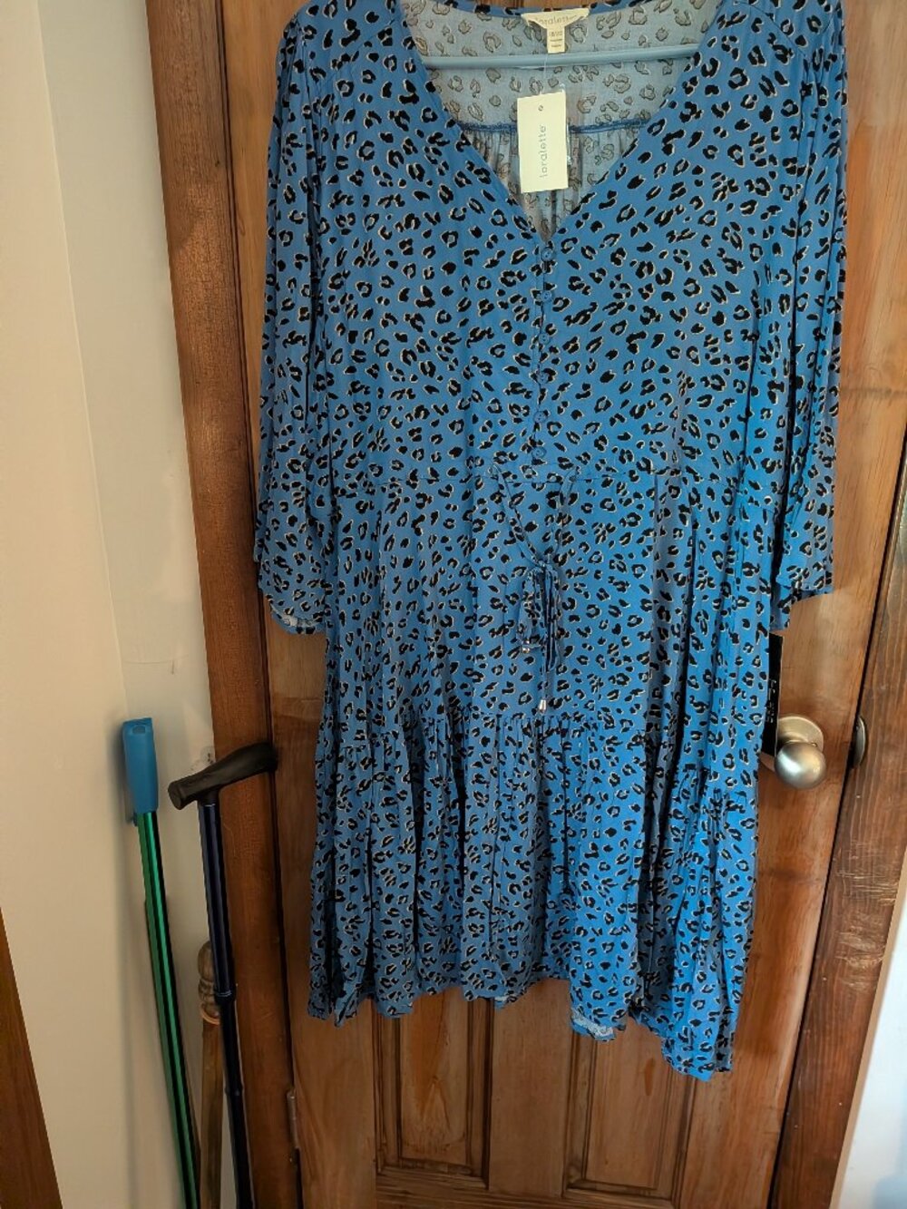 Womens Plus Size Colour Lorallete Doll Animal Dress